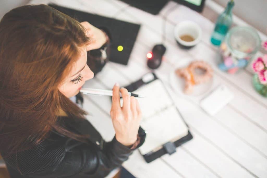 Woman Working